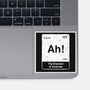 Element Of Surprise-None-Glossy-Sticker-rocketman_art