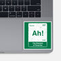Element Of Surprise-None-Glossy-Sticker-rocketman_art