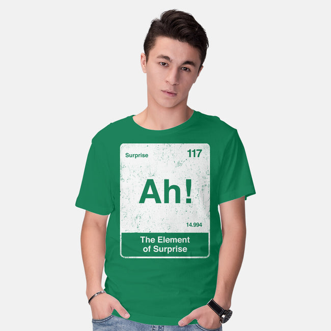 Element Of Surprise-Mens-Basic-Tee-rocketman_art