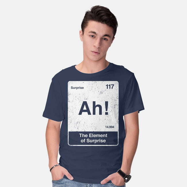 Element Of Surprise-Mens-Basic-Tee-rocketman_art