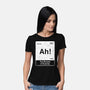 Element Of Surprise-Womens-Basic-Tee-rocketman_art