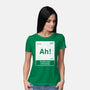 Element Of Surprise-Womens-Basic-Tee-rocketman_art