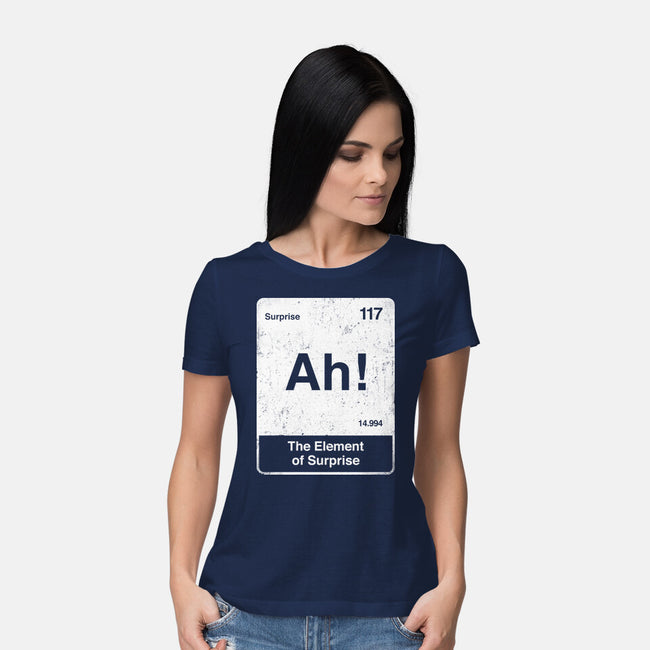 Element Of Surprise-Womens-Basic-Tee-rocketman_art