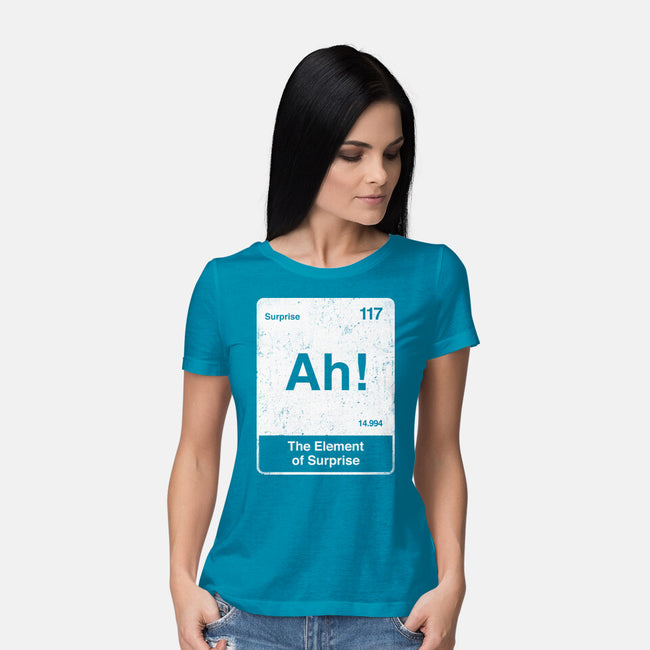 Element Of Surprise-Womens-Basic-Tee-rocketman_art