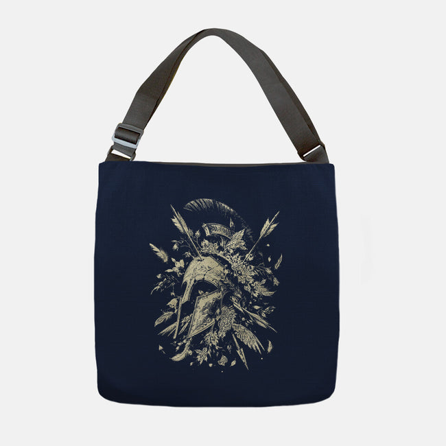 The Fall Of Ancient Greece-None-Adjustable Tote-Bag-Diego Gurgell