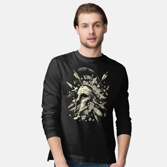 The Fall Of Ancient Greece-Mens-Long Sleeved-Tee-Diego Gurgell