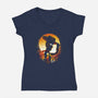 You've Got A Friend In Me-Womens-V-Neck-Tee-dandingeroz
