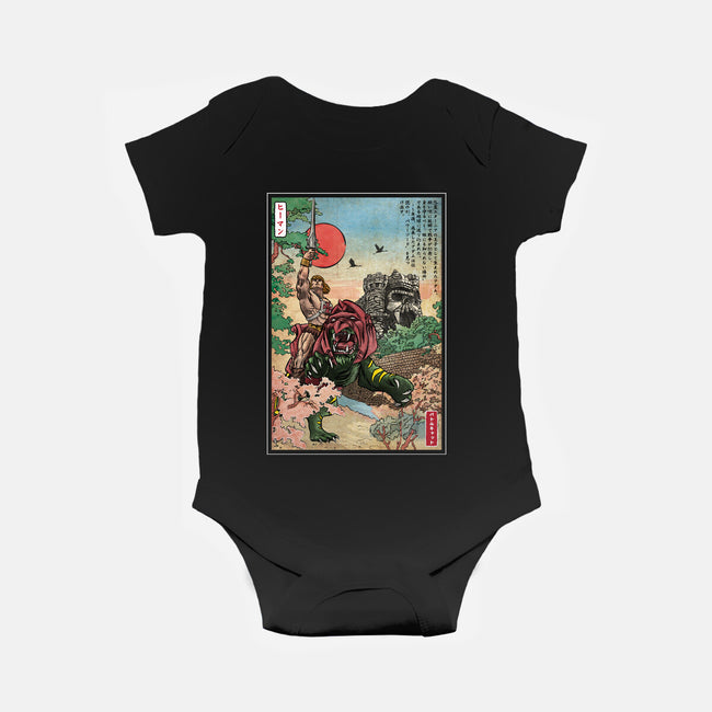 Prince Of Eternia In Japan-Baby-Basic-Onesie-DrMonekers