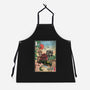 Prince Of Eternia In Japan-Unisex-Kitchen-Apron-DrMonekers