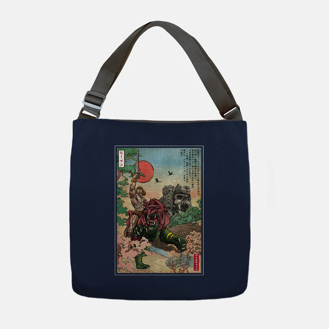 Prince Of Eternia In Japan-None-Adjustable Tote-Bag-DrMonekers