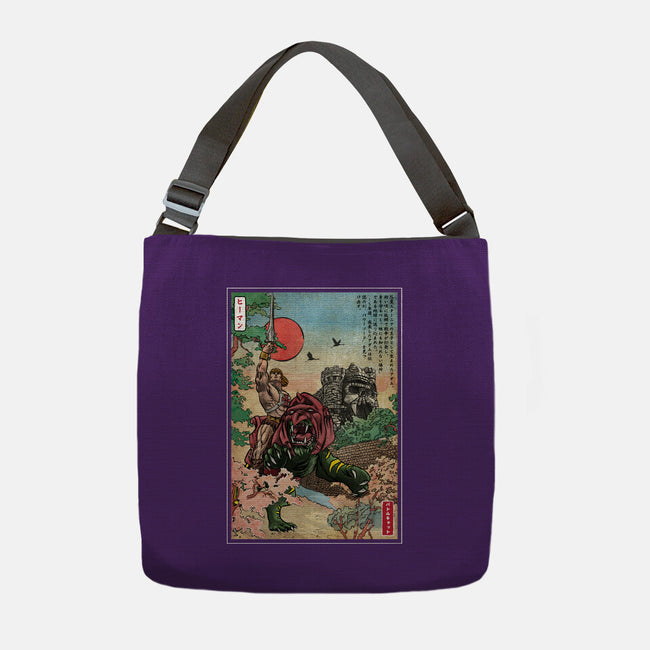 Prince Of Eternia In Japan-None-Adjustable Tote-Bag-DrMonekers