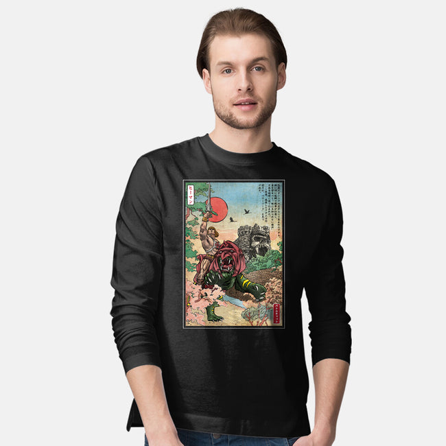 Prince Of Eternia In Japan-Mens-Long Sleeved-Tee-DrMonekers