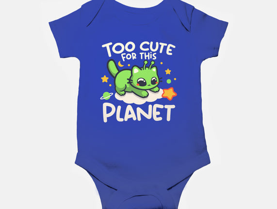 Too Cute Alien Cat