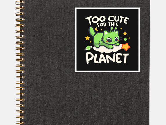 Too Cute Alien Cat
