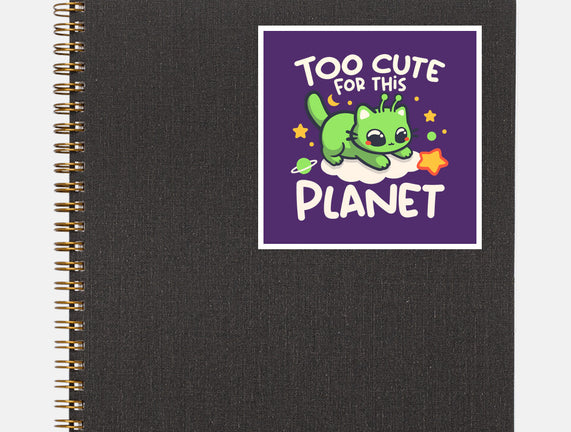 Too Cute Alien Cat