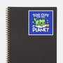 Too Cute Alien Cat-None-Glossy-Sticker-NemiMakeit