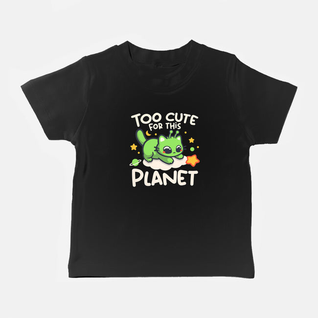 Too Cute Alien Cat-Baby-Basic-Tee-NemiMakeit
