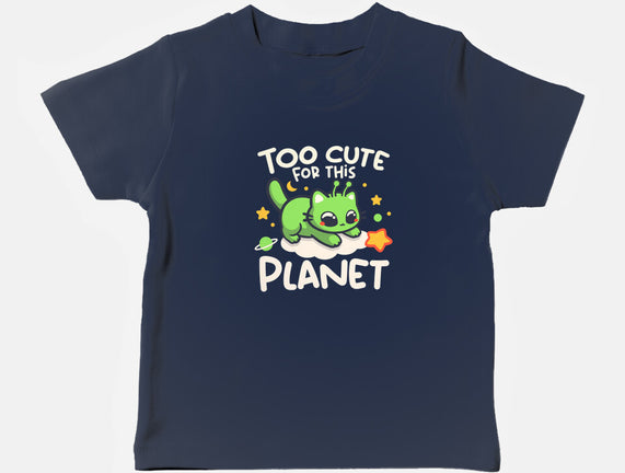Too Cute Alien Cat