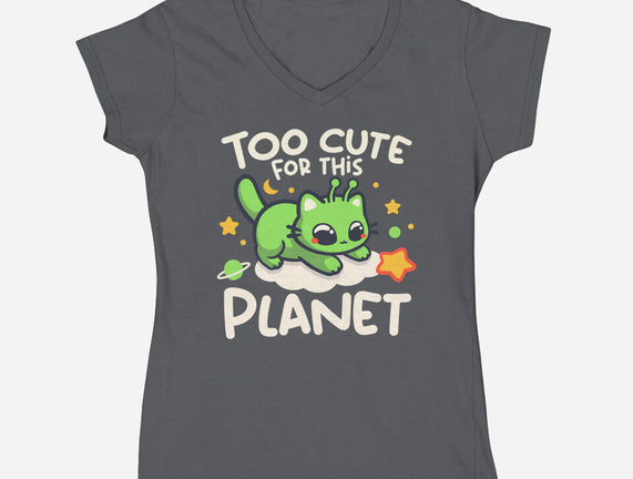 Too Cute Alien Cat