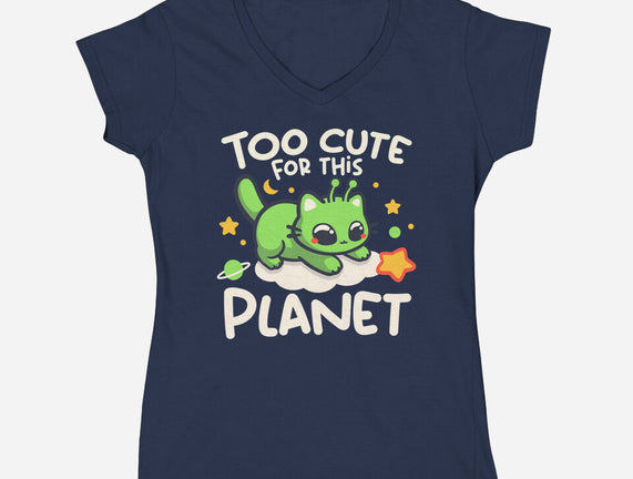 Too Cute Alien Cat