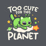 Too Cute Alien Cat-None-Glossy-Sticker-NemiMakeit