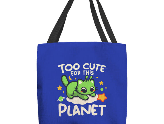 Too Cute Alien Cat