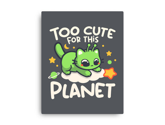 Too Cute Alien Cat