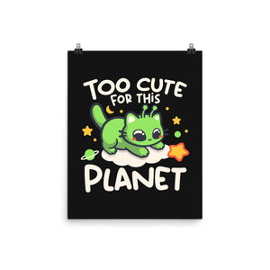 Too Cute Alien Cat