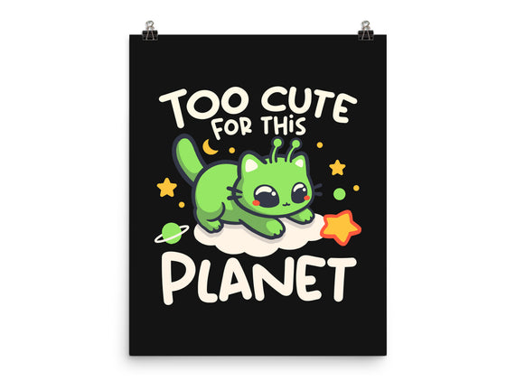 Too Cute Alien Cat