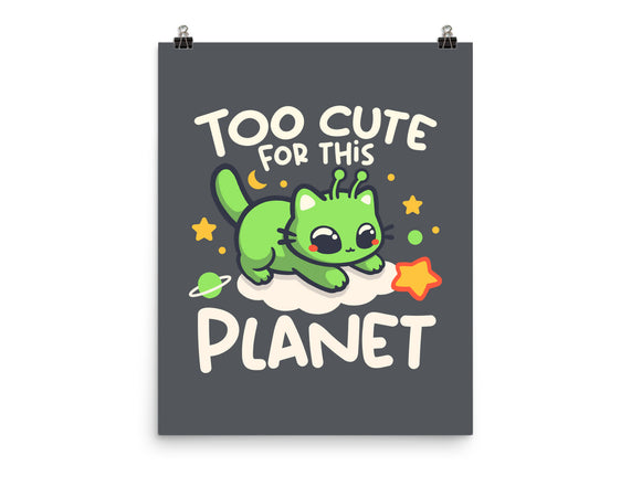 Too Cute Alien Cat