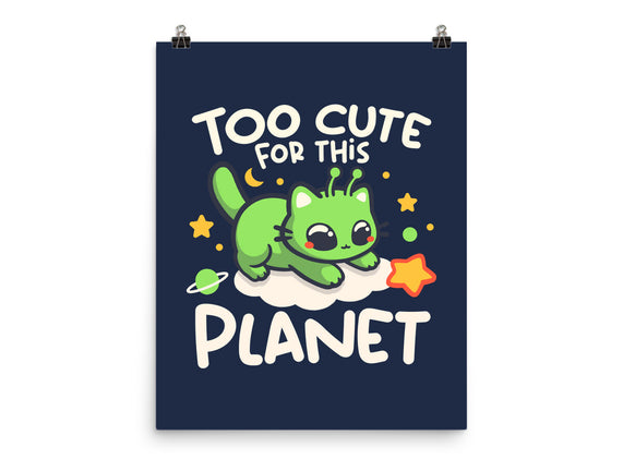 Too Cute Alien Cat
