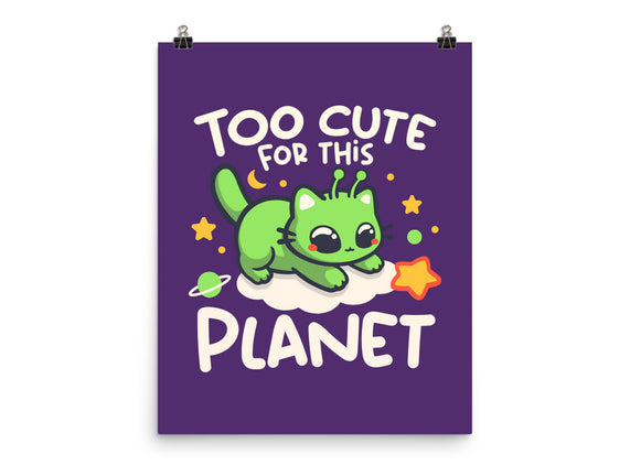 Too Cute Alien Cat