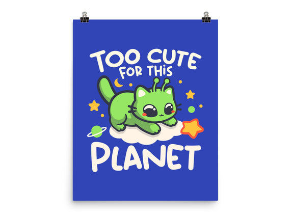 Too Cute Alien Cat