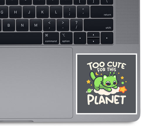 Too Cute Alien Cat
