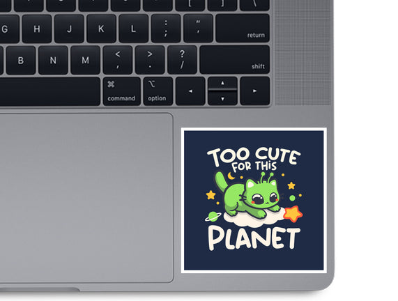 Too Cute Alien Cat