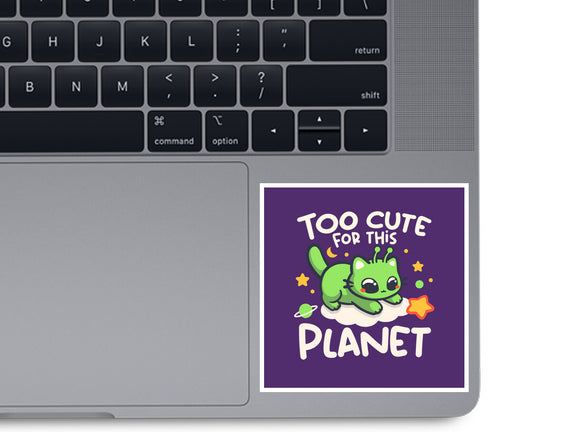 Too Cute Alien Cat