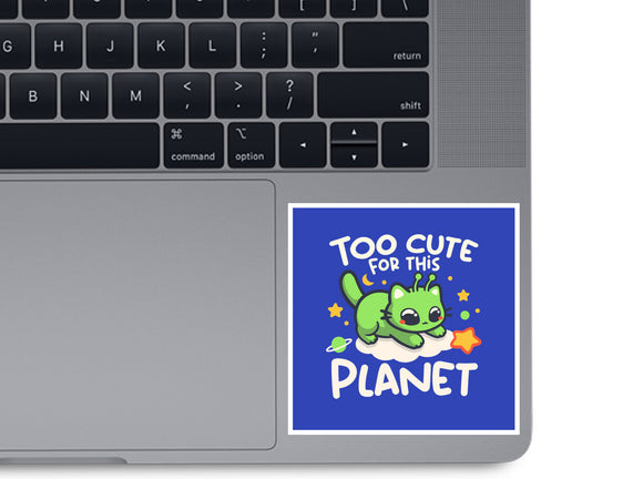 Too Cute Alien Cat