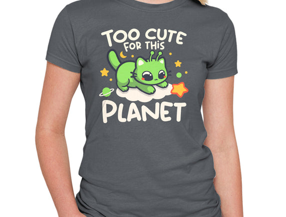 Too Cute Alien Cat
