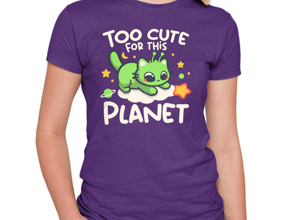 Too Cute Alien Cat