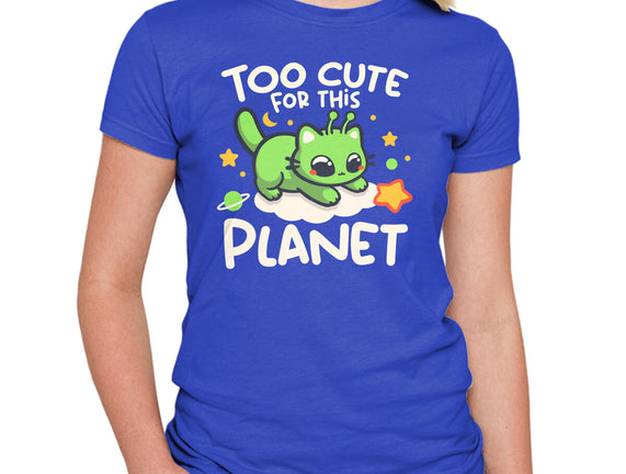 Too Cute Alien Cat