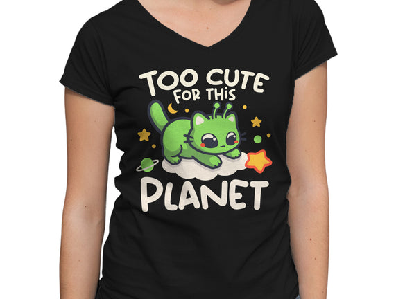 Too Cute Alien Cat