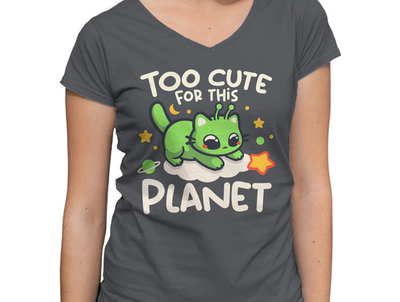 Too Cute Alien Cat