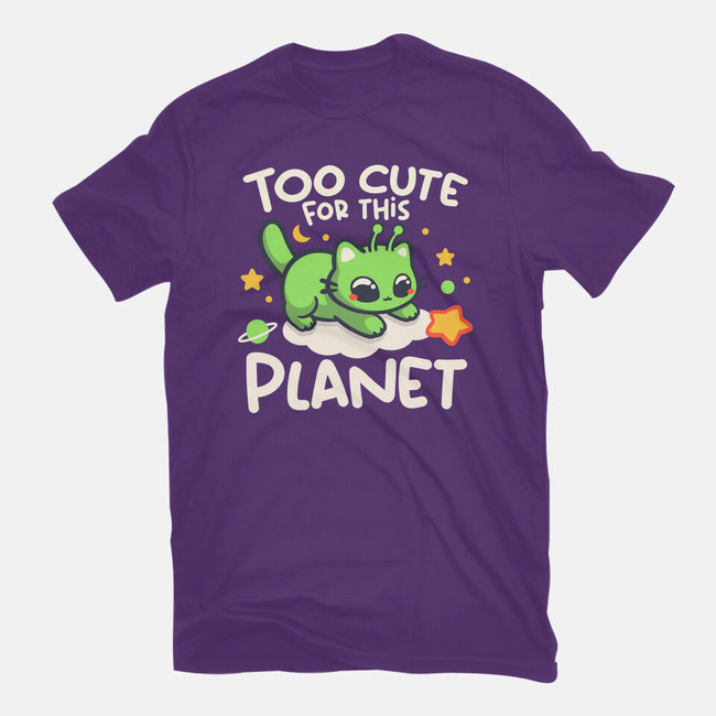 Too Cute Alien Cat-Womens-Basic-Tee-NemiMakeit