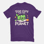 Too Cute Alien Cat-Womens-Basic-Tee-NemiMakeit
