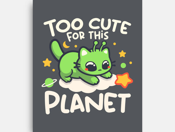 Too Cute Alien Cat