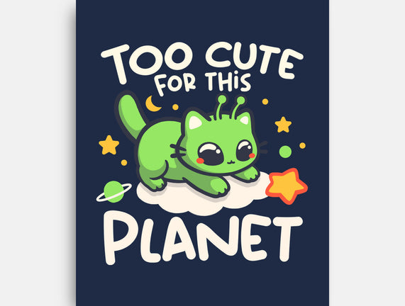 Too Cute Alien Cat