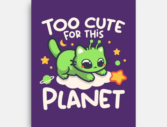 Too Cute Alien Cat