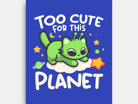 Too Cute Alien Cat