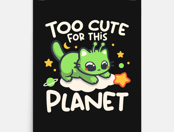 Too Cute Alien Cat