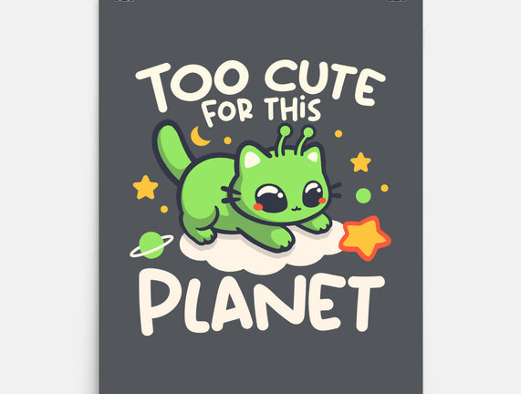 Too Cute Alien Cat